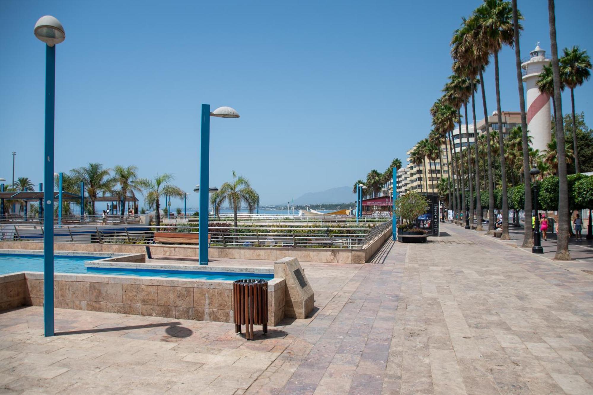 Apartamento Centrico Marbella Con Vista A Mar Buitenkant foto